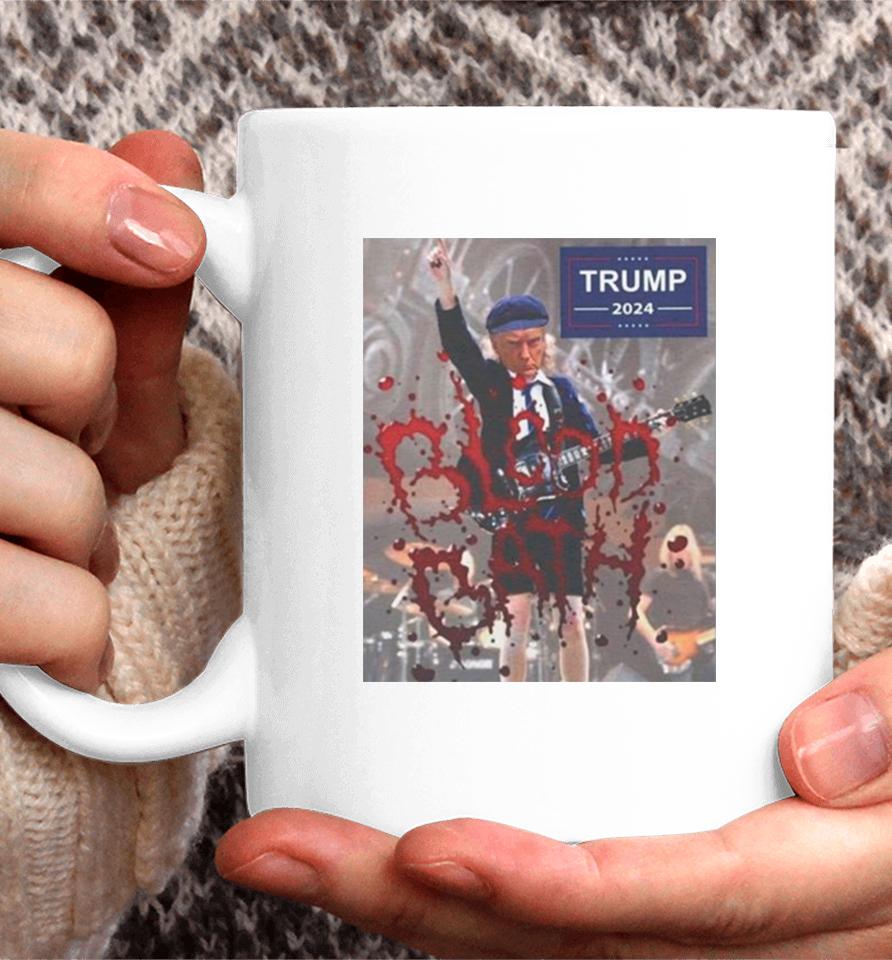 Donald Trump Blood Bath 2024 Coffee Mug