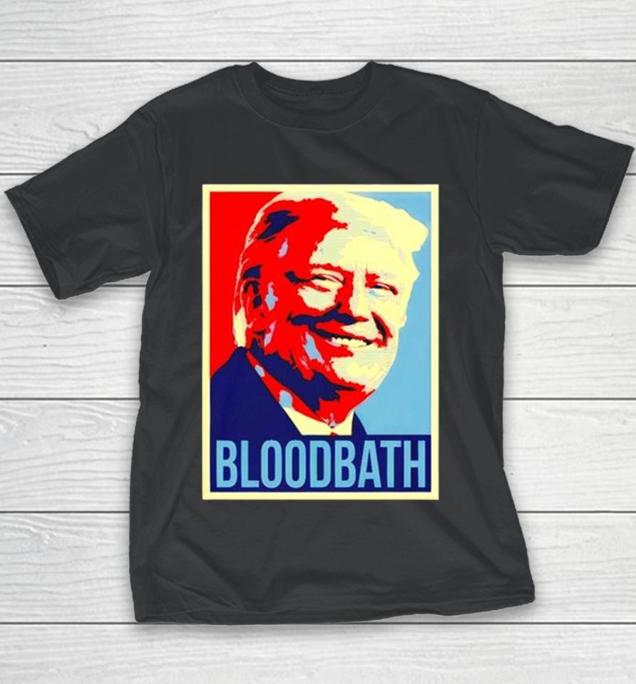 Donald Trump Bloodbath Art Print Youth T-Shirt