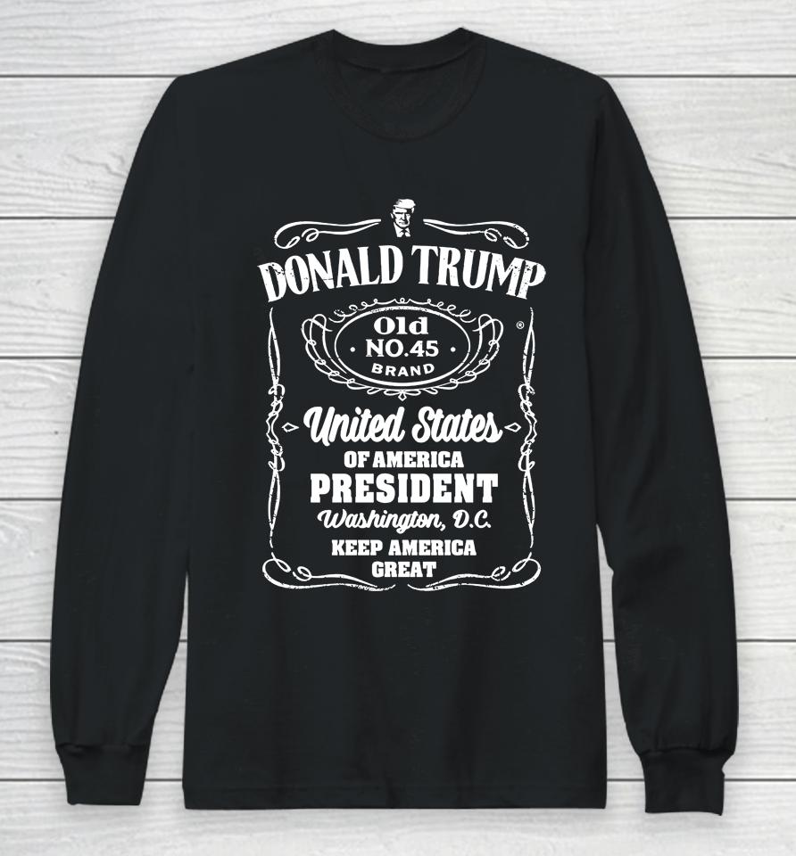 Donald Trump Us Of America President Washington Dc Keep America Great Long Sleeve T-Shirt