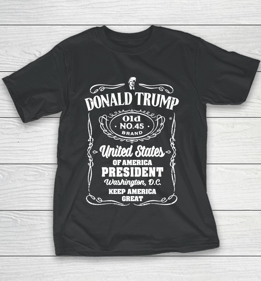 Donald Trump Us Of America President Washington Dc Keep America Great Youth T-Shirt