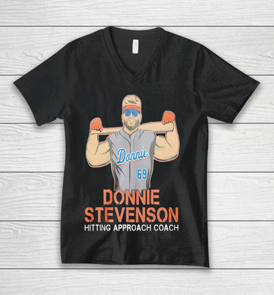 Donnie Stevenson Hitting Approach Coach Baseball Unisex V-Neck T-Shirt