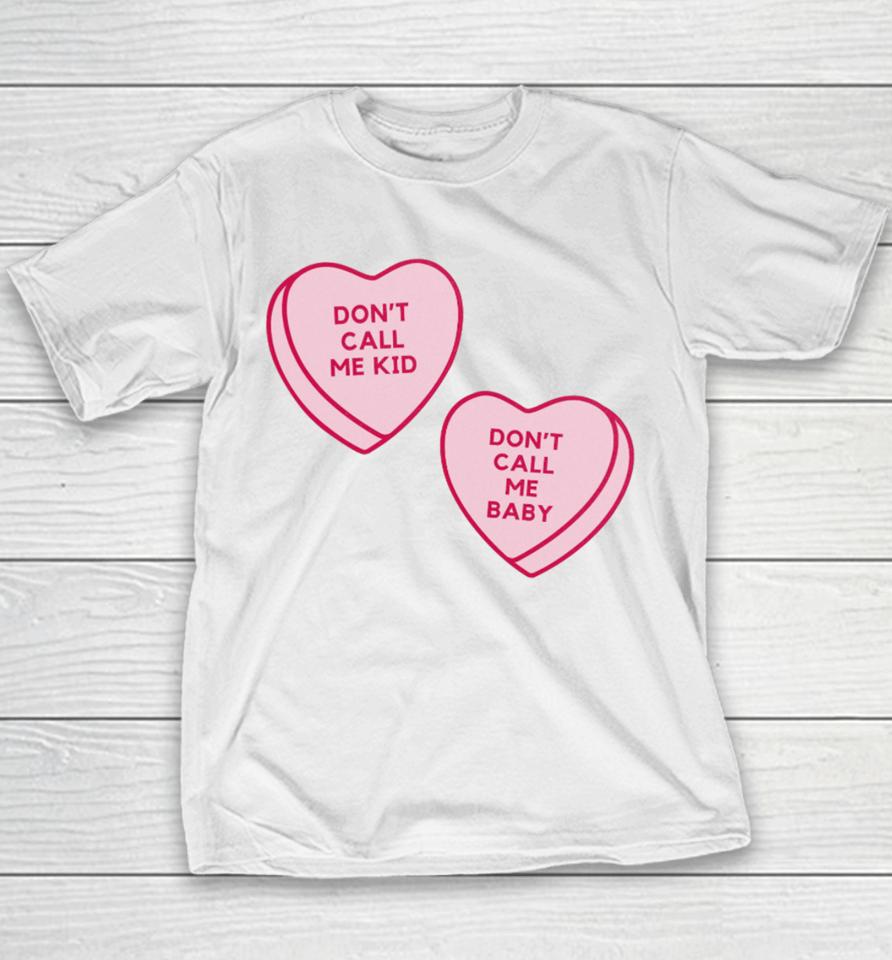 Don't Call Me Baby Heart Candy Youth T-Shirt