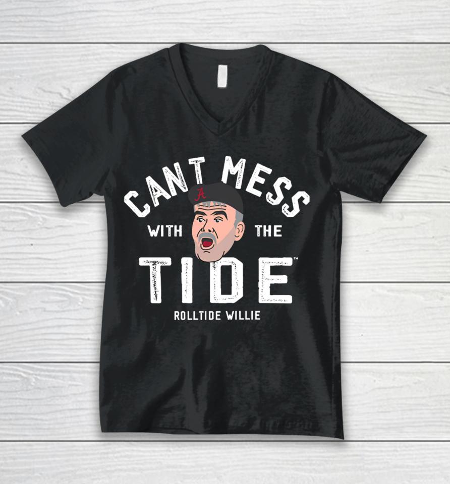 Don't Mess With The Tide Unisex V-Neck T-Shirt