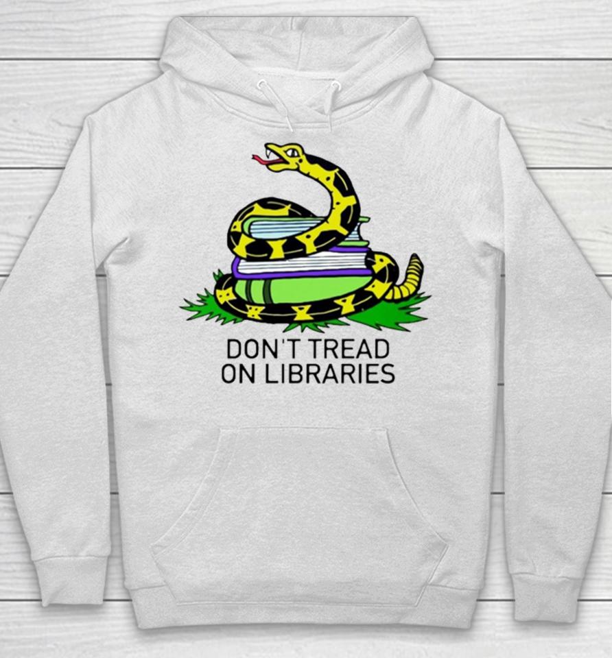Don’t Tread On Library Book Lover Hoodie