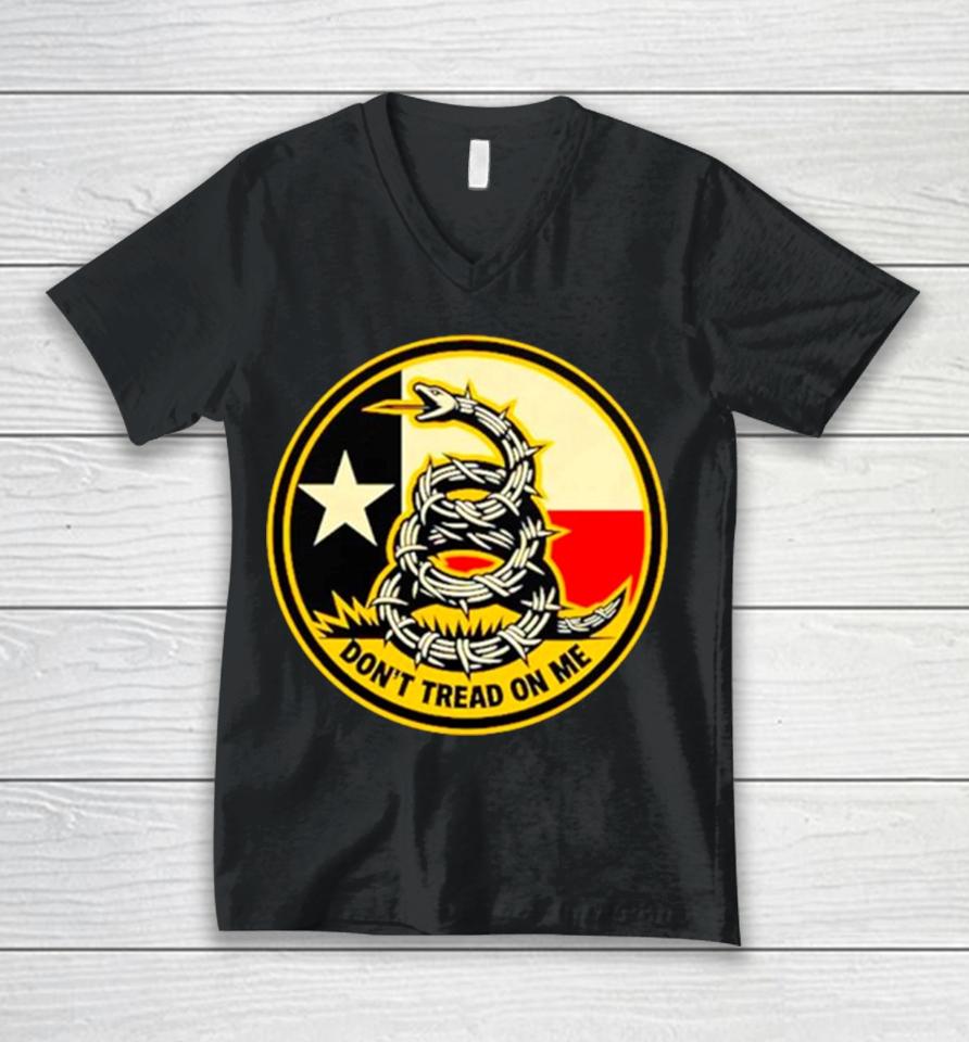 Don’t Tread On Me Texas Active Unisex V-Neck T-Shirt