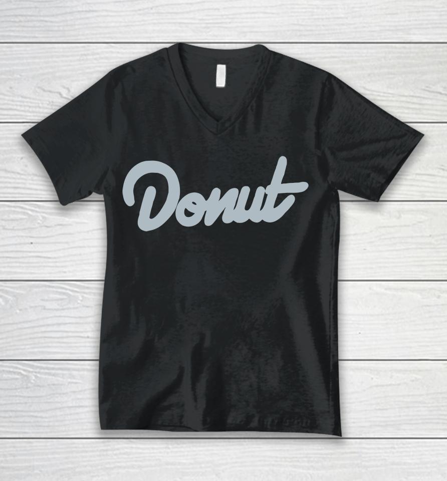 Donut Unisex V-Neck T-Shirt