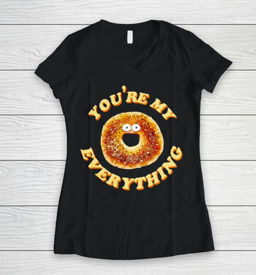Donut You’re My Everything Women V-Neck T-Shirt