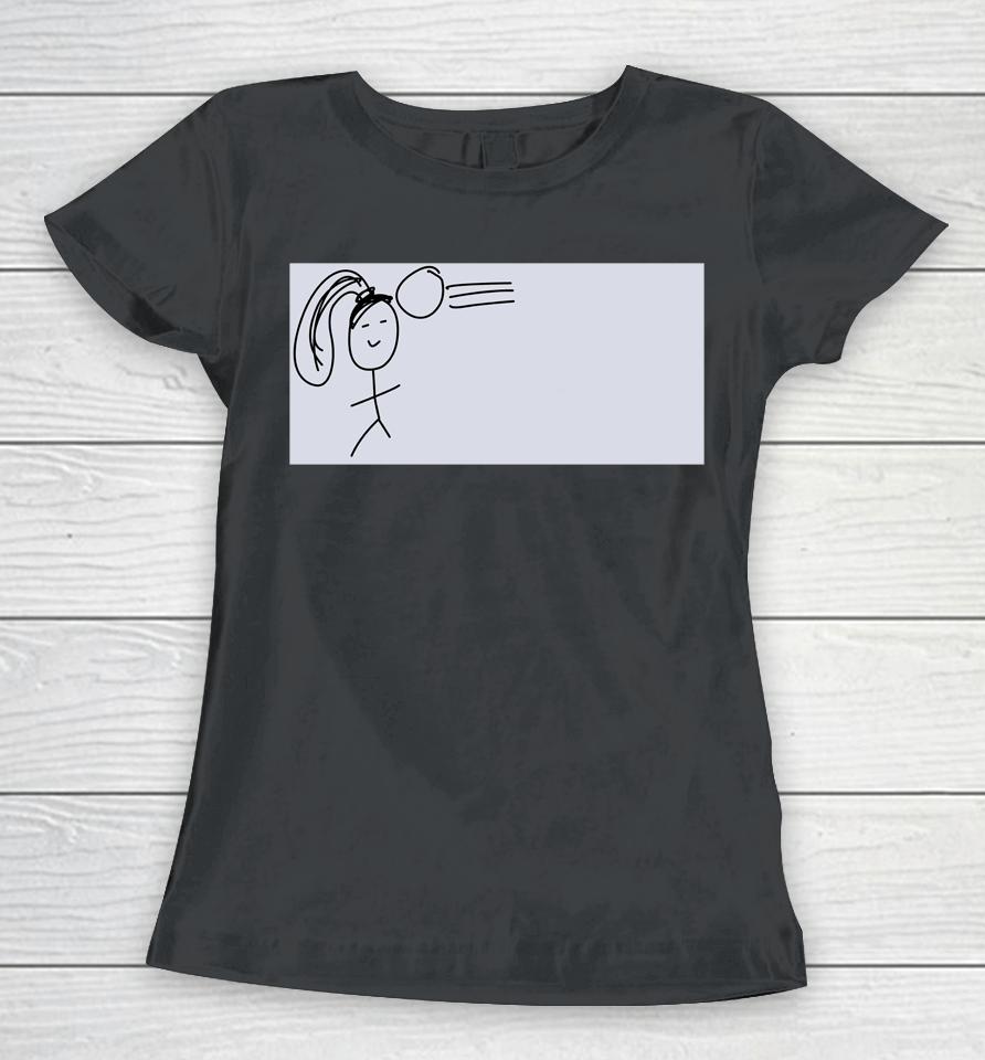 Doodle Sketch Women T-Shirt