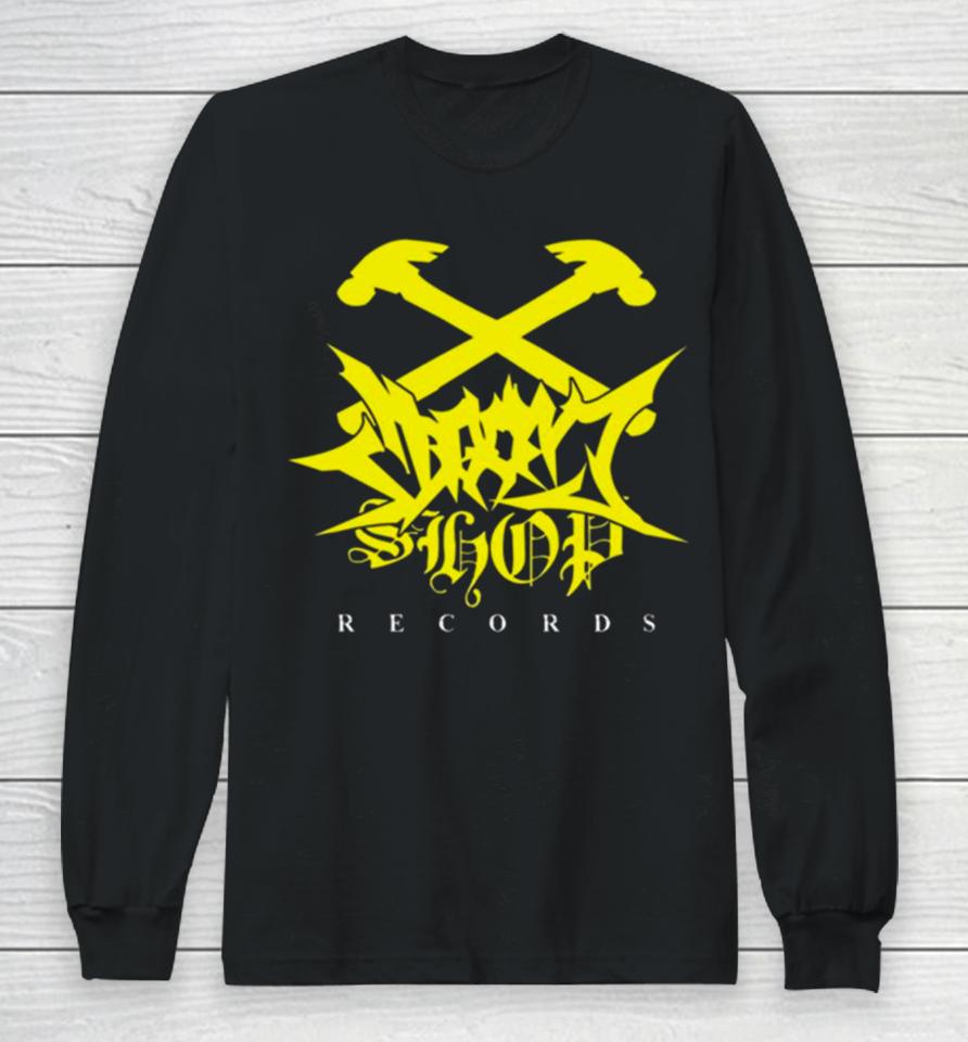 Doomshop Records Yellow Long Sleeve T-Shirt
