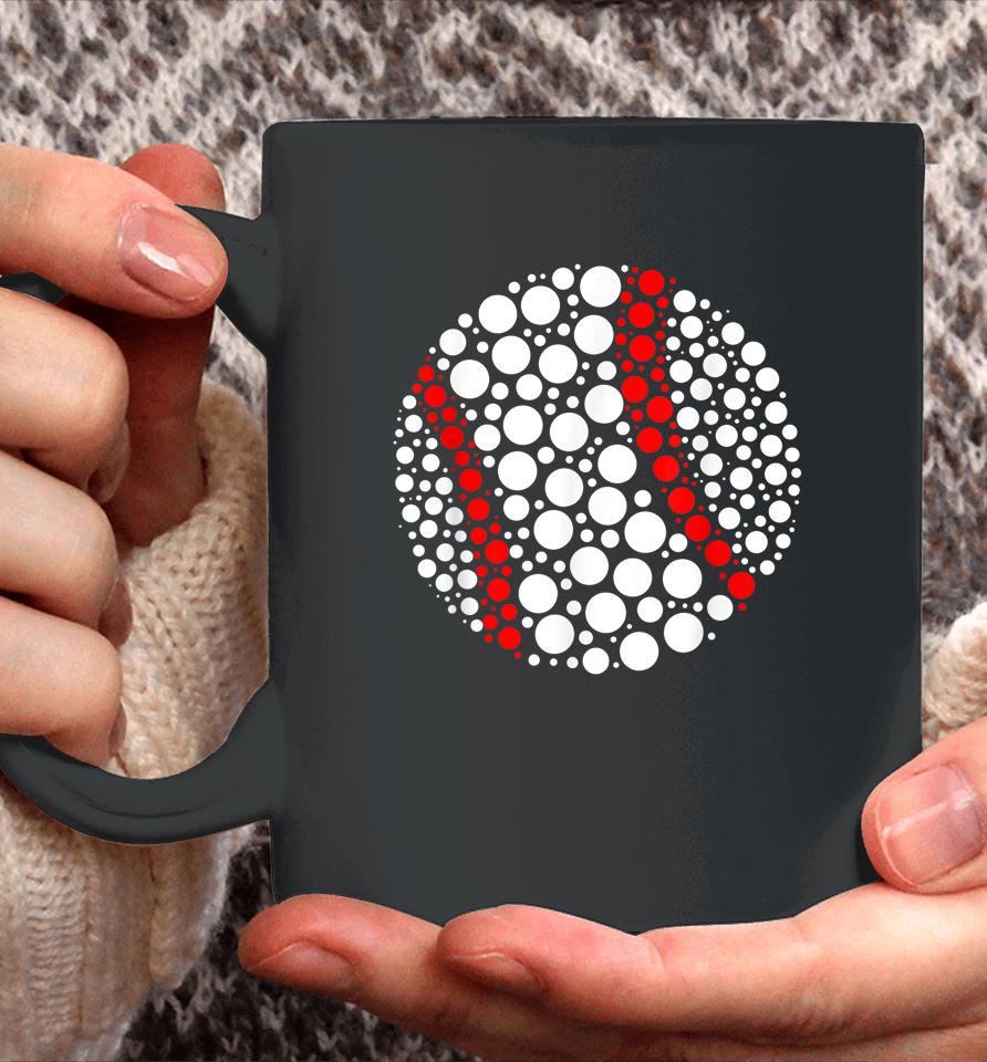 Dot Day Shirt Baseball Lover International Dot Day Polka Dot Coffee Mug