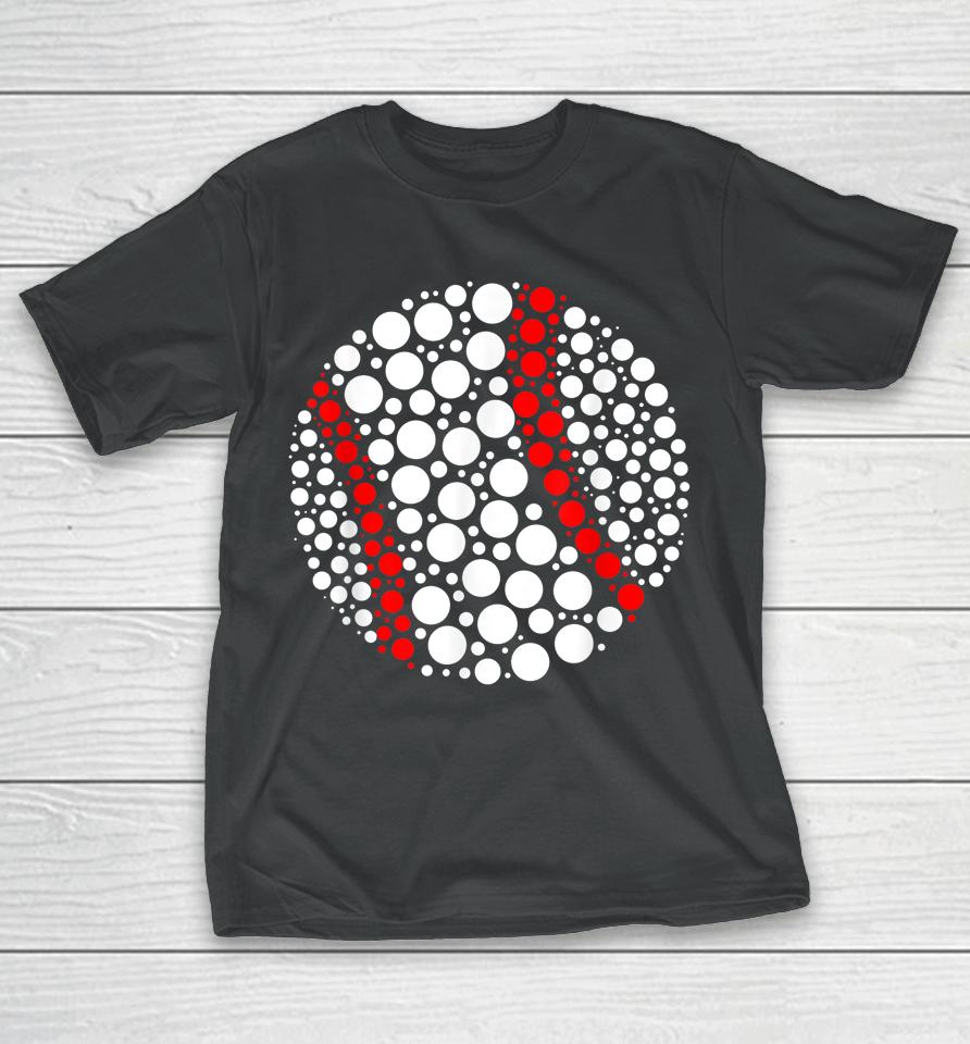Dot Day Shirt Baseball Lover International Dot Day Polka Dot T-Shirt