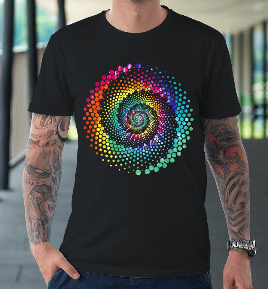 Dot Day Shirt Boys Kids Colorful Polka Dot Spiral Premium T-Shirt