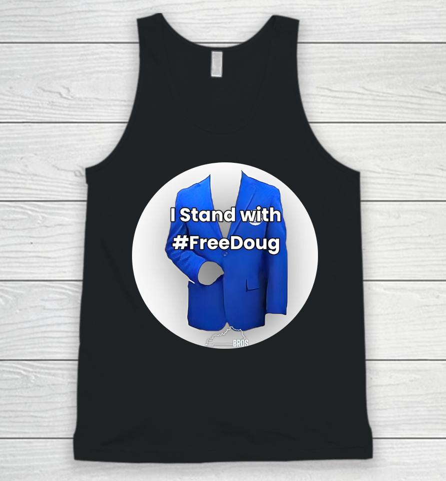 Doug The Blue Coat I Stand With Freedoug Unisex Tank Top