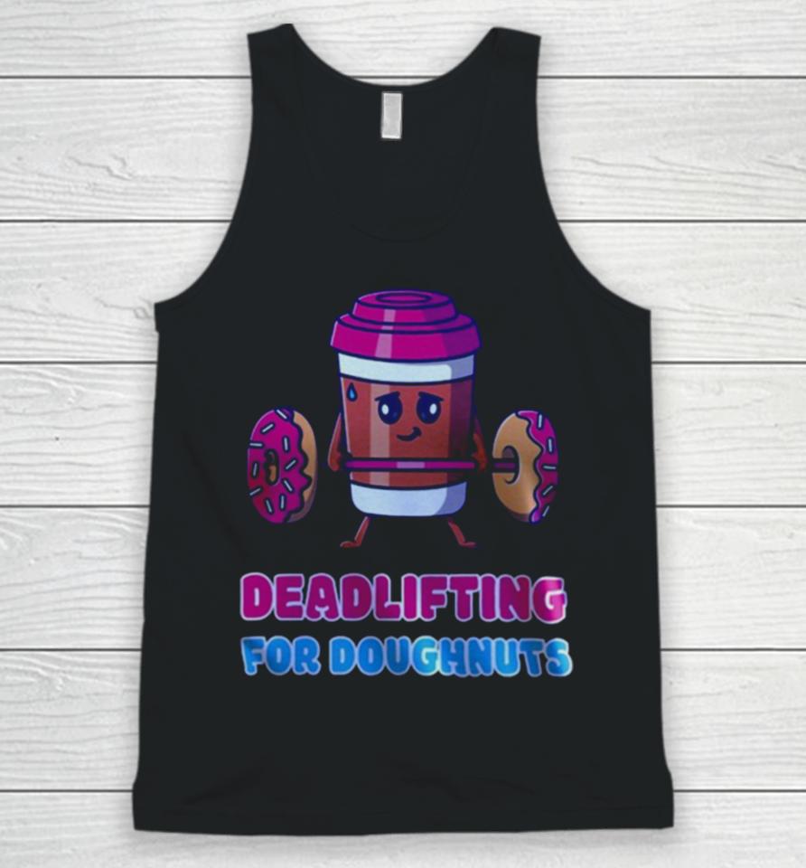 Doughnut Deadlifting Unisex Tank Top