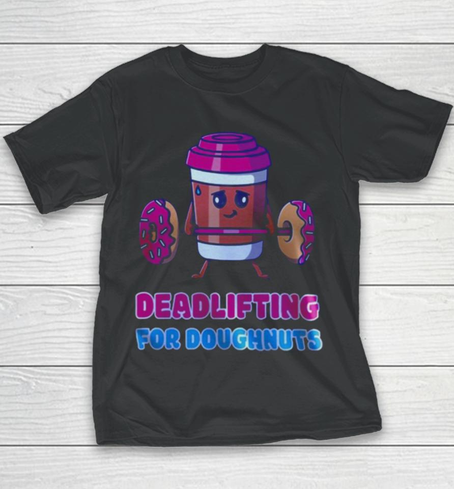 Doughnut Deadlifting Youth T-Shirt