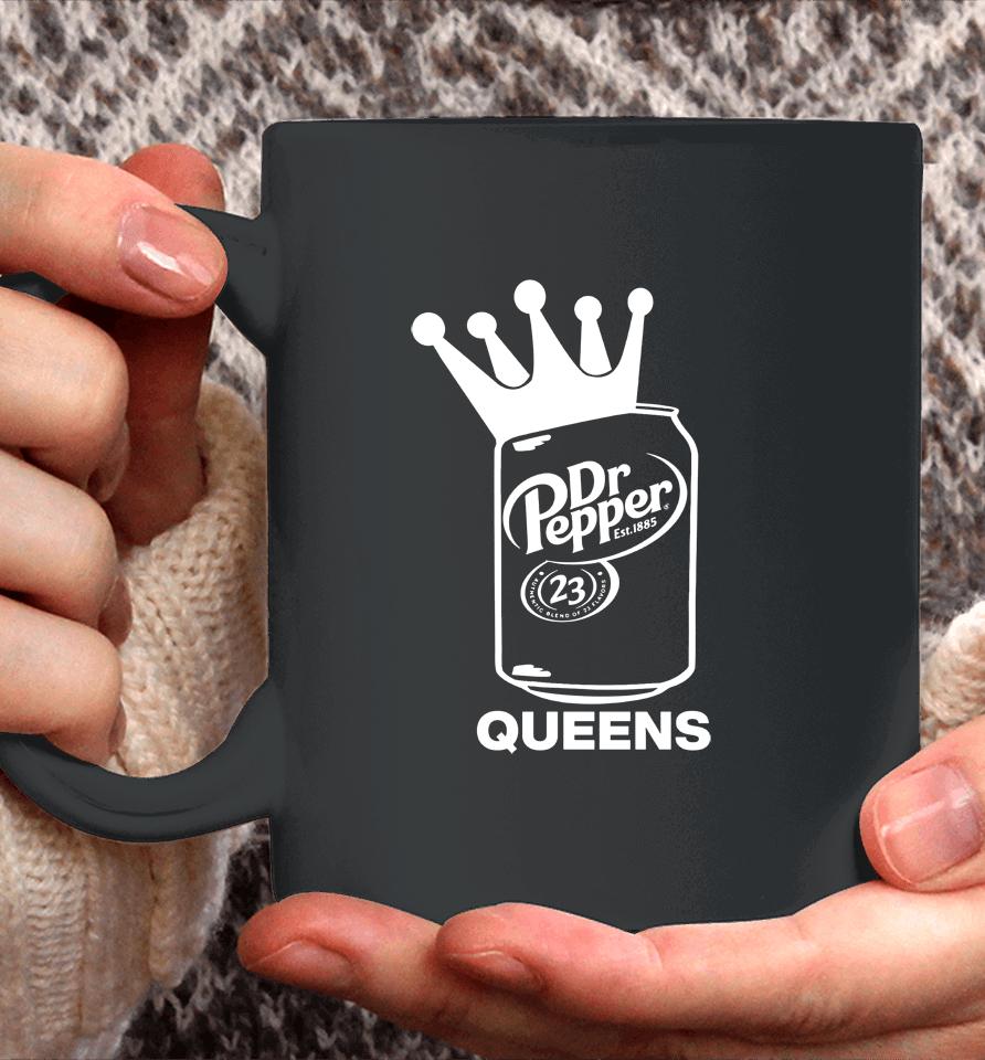 Dr Pepper Authentic Blend Of 23 Flavors Queens Coffee Mug