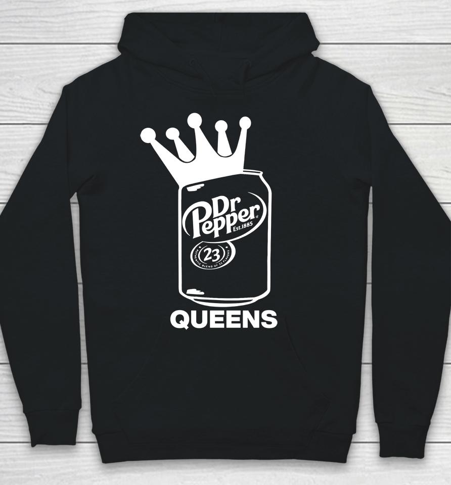 Dr Pepper Authentic Blend Of 23 Flavors Queens Hoodie
