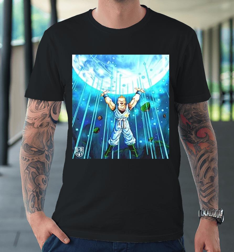 Dragon Ball Erling Haaland Rocked The Premier League With Manchester City For The Inspiration Rip Akira Toriyama Premium T-Shirt