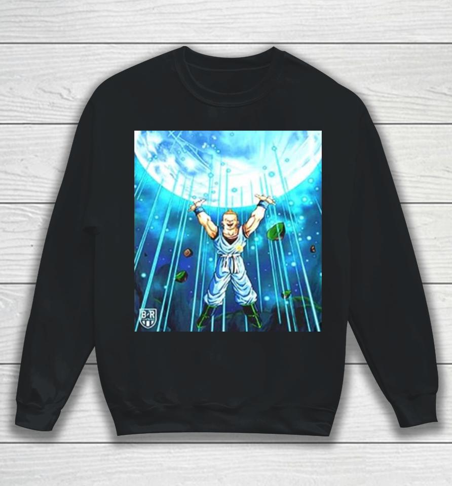 Dragon Ball Erling Haaland Rocked The Premier League With Manchester City For The Inspiration Rip Akira Toriyama Sweatshirt
