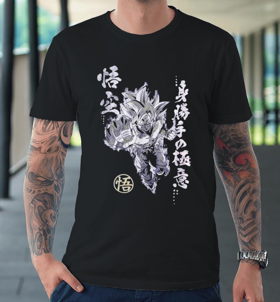 Dragon Ball Super Goku Foil Mineral Wash Premium T-Shirt