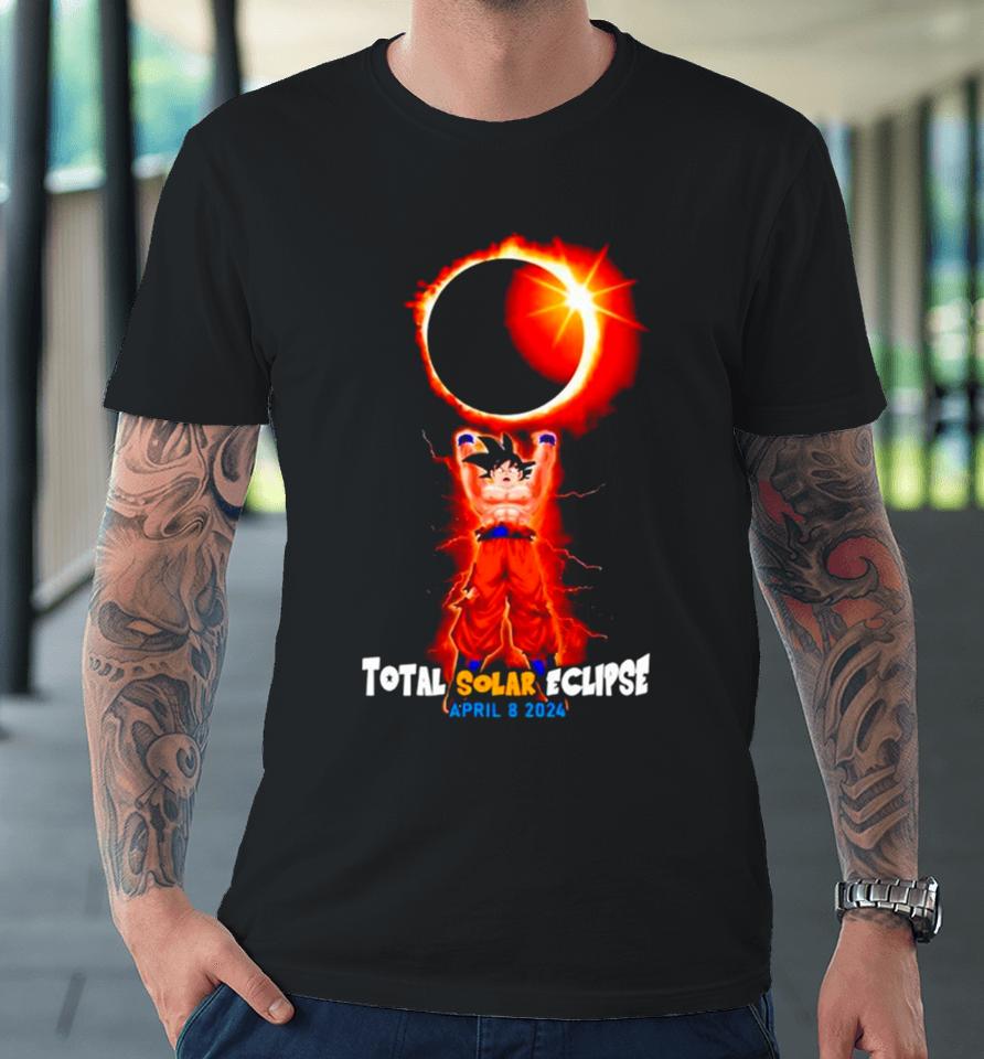 Dragon Ball Total Solar Eclipse April 8 2024 Premium T-Shirt
