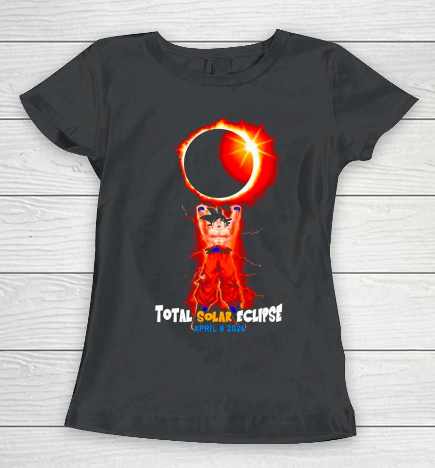 Dragon Ball Total Solar Eclipse April 8 2024 Women T-Shirt