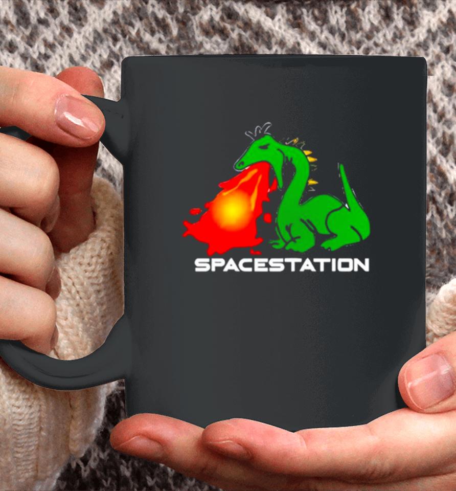 Dragon Spacestation Coffee Mug