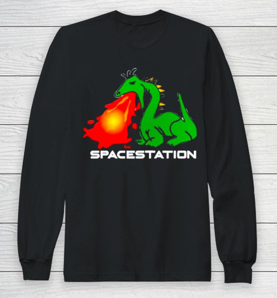 Dragon Spacestation Long Sleeve T-Shirt