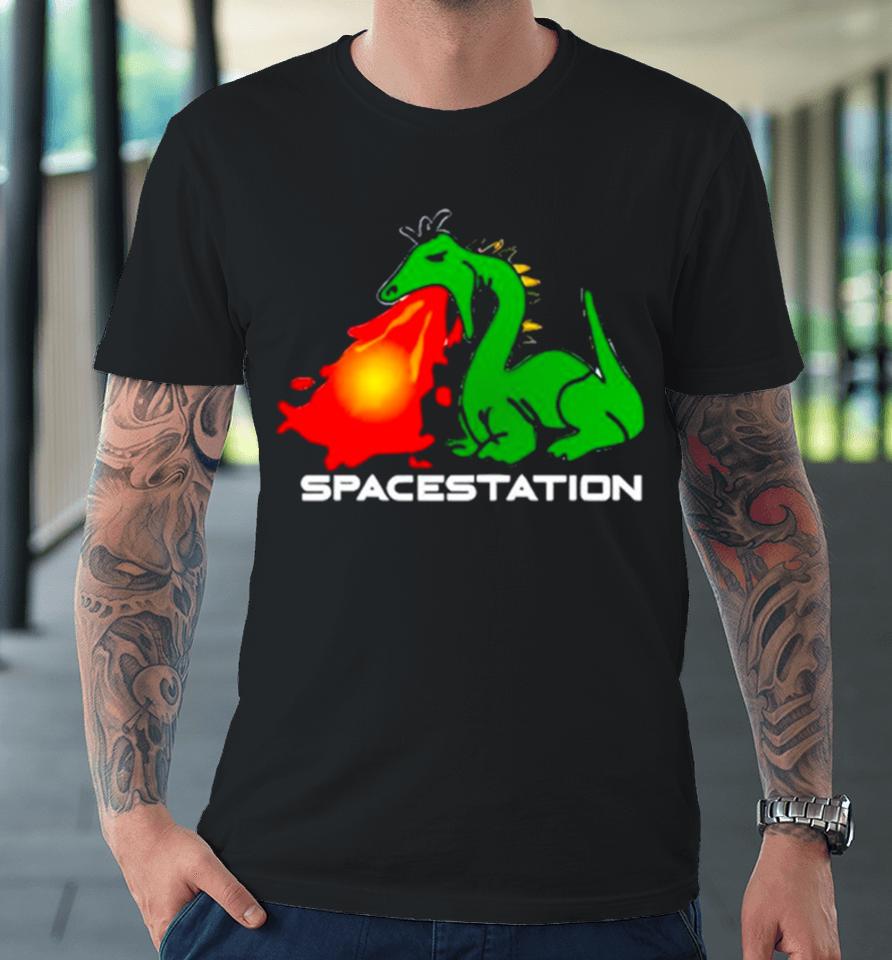 Dragon Spacestation Premium T-Shirt
