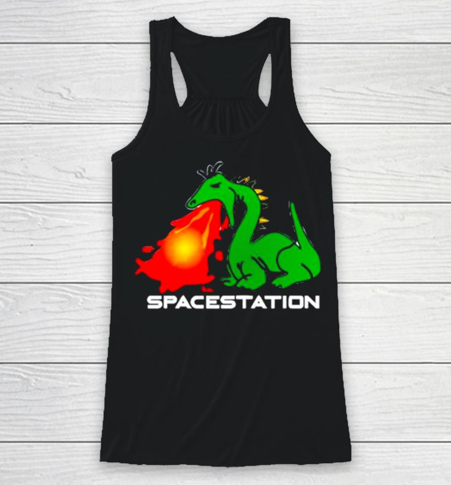 Dragon Spacestation Racerback Tank