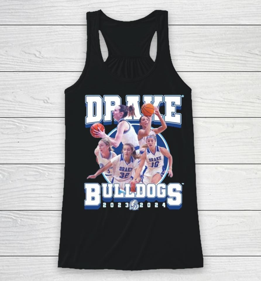 Drake Bulldogs 2024 Ncaa Women’s Basketball 2023 – 2024 Post Season Racerback Tank