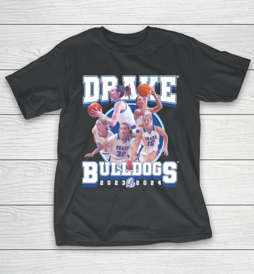 Drake Bulldogs 2024 Ncaa Women’s Basketball 2023 – 2024 Post Season T-Shirt