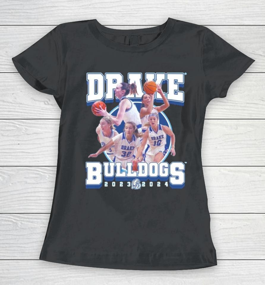 Drake Bulldogs 2024 Ncaa Women’s Basketball 2023 – 2024 Post Season Women T-Shirt