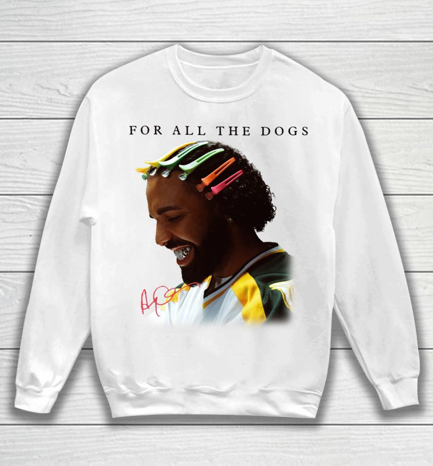 Drake Head For All The Dogs Vintage Sweatshirt