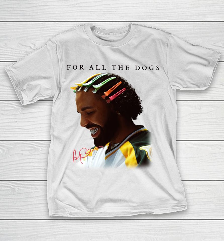 Drake Head For All The Dogs Vintage T-Shirt