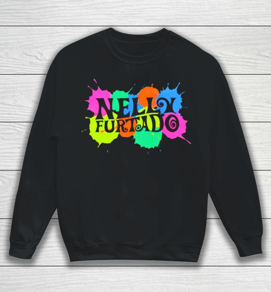 Drake Wearing Nelly Furtado Sweatshirt