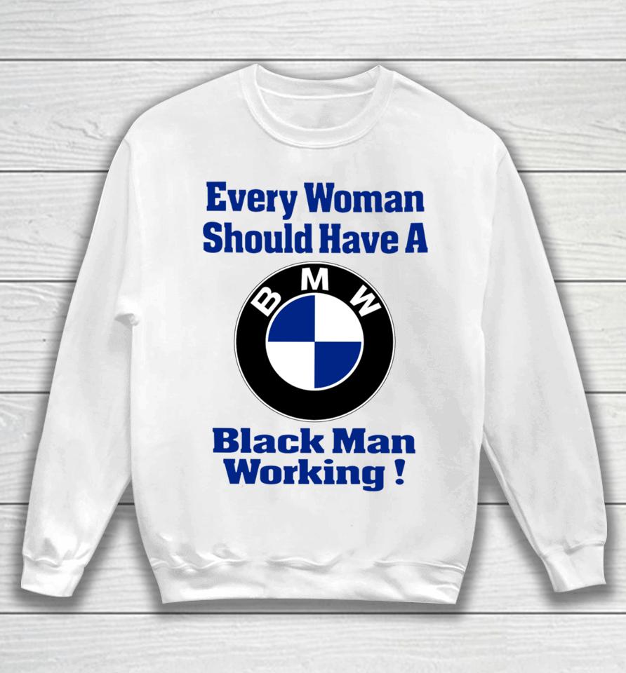 Drake X J. Cole Wearing Every Woman Should Have A Black Man Working Sweatshirt
