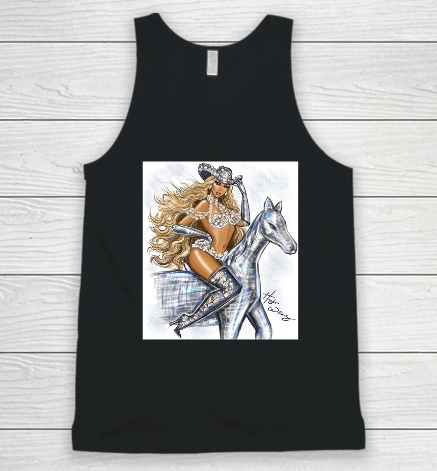 Dripping In Pearls Happy Birthday Beyonce Unisex Tank Top