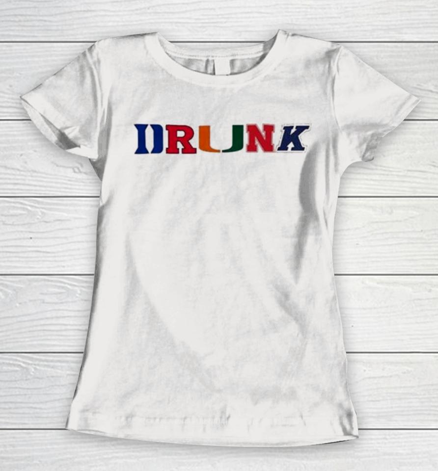 Drunk Sport Middle Class Fancy Women T-Shirt