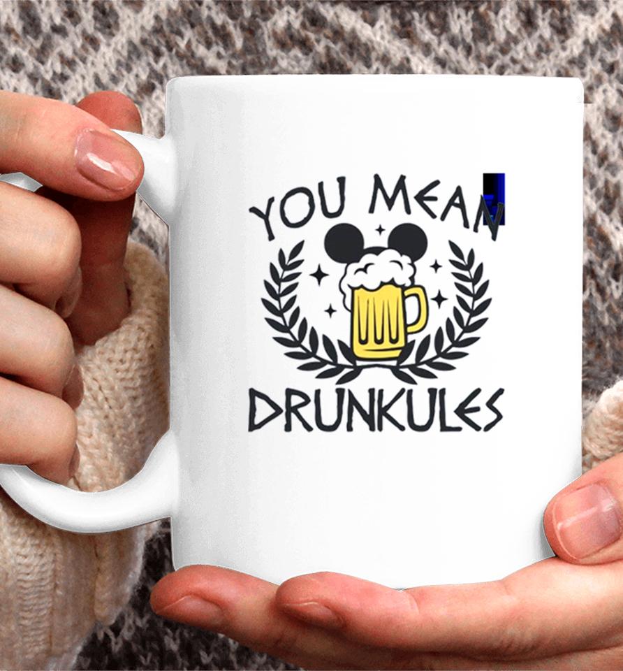 Drunkules Hercules Inspired Drinking Coffee Mug