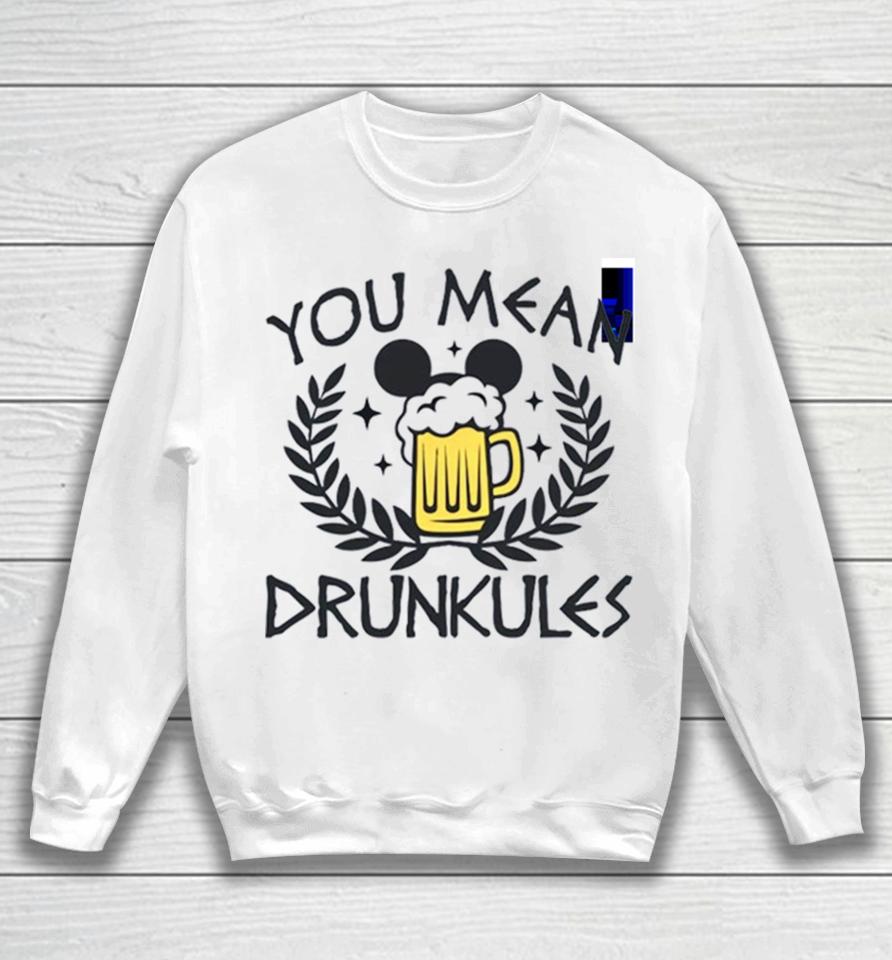 Drunkules Hercules Inspired Drinking Sweatshirt