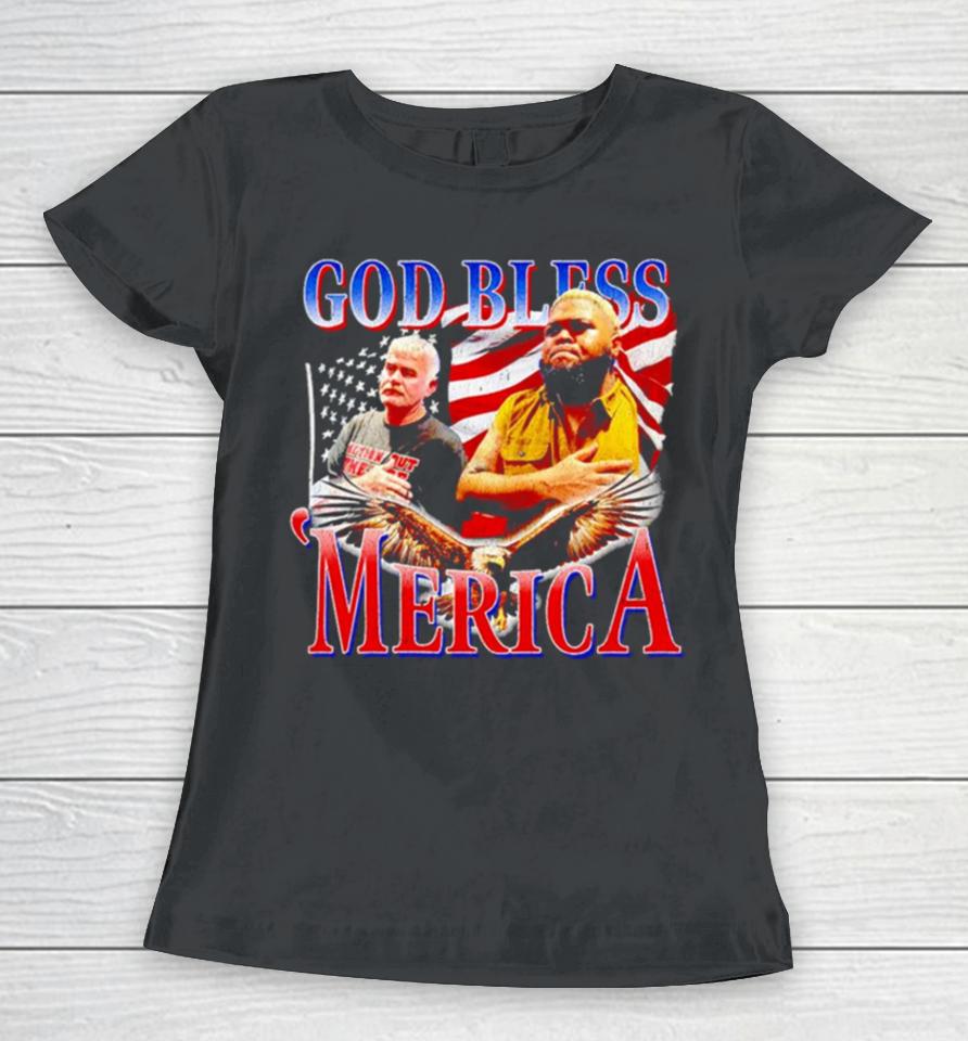 Druski God Bless ‘Merica Women T-Shirt