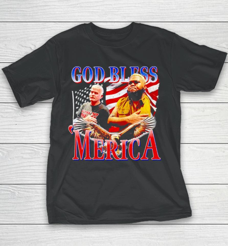 Druski God Bless ‘Merica Youth T-Shirt