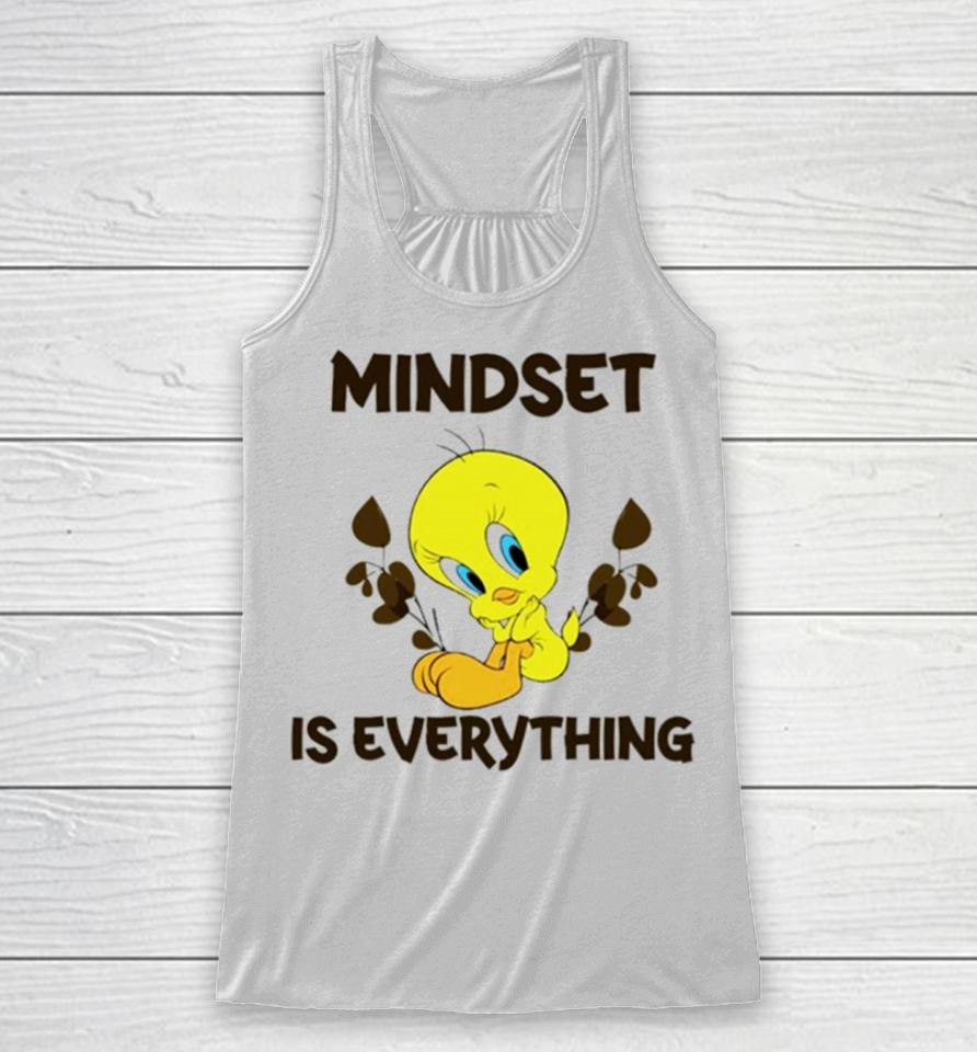 Duck Mindset Is Everything Racerback Tank
