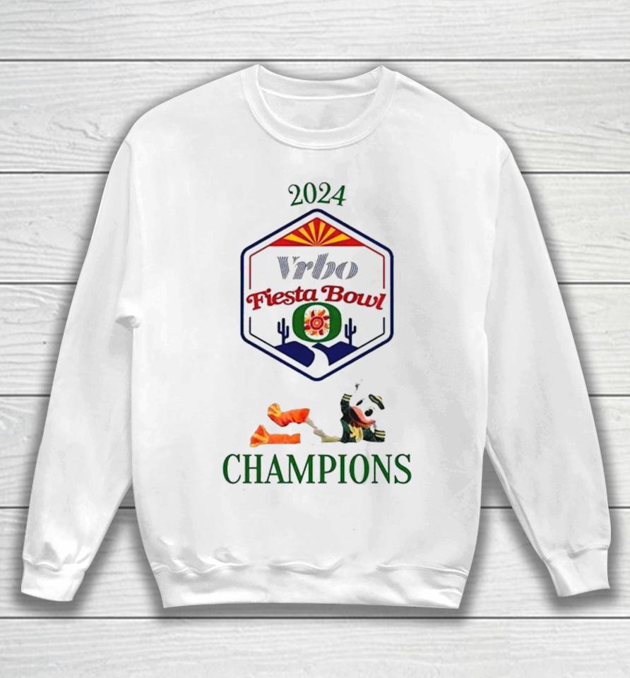 Ducks 2024 Vrbo Fiesta Bowl Champions Sweatshirt