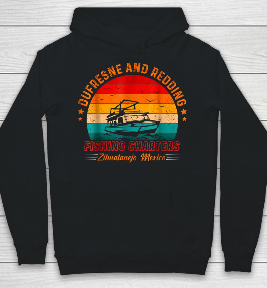 Dufresne And Redding Fishing Charters Zihuatanejo Mexico Vintage Hoodie
