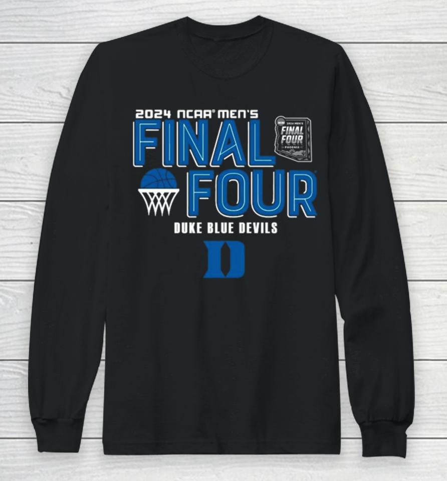 Duke Blue Devils 2024 Ncaa Men’s Basketball March Madness Final Four Long Sleeve T-Shirt