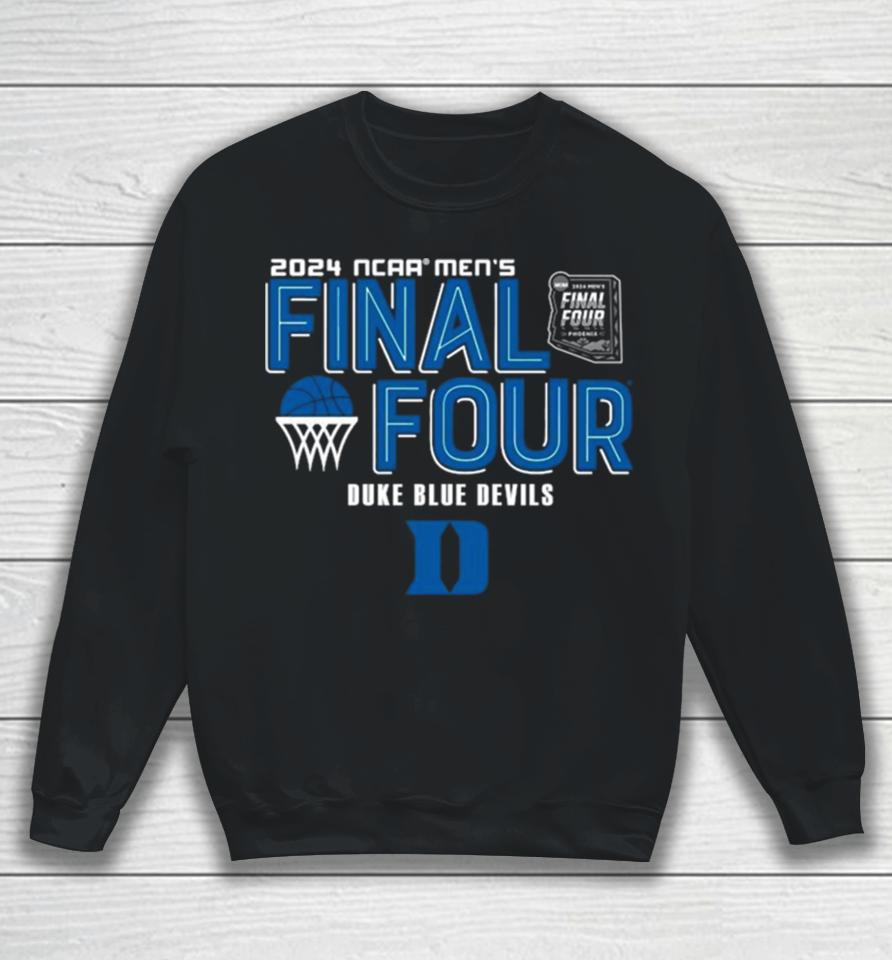 Duke Blue Devils 2024 Ncaa Men’s Basketball March Madness Final Four Sweatshirt