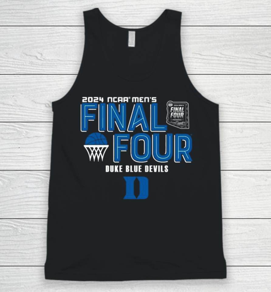 Duke Blue Devils 2024 Ncaa Men’s Basketball March Madness Final Four Unisex Tank Top