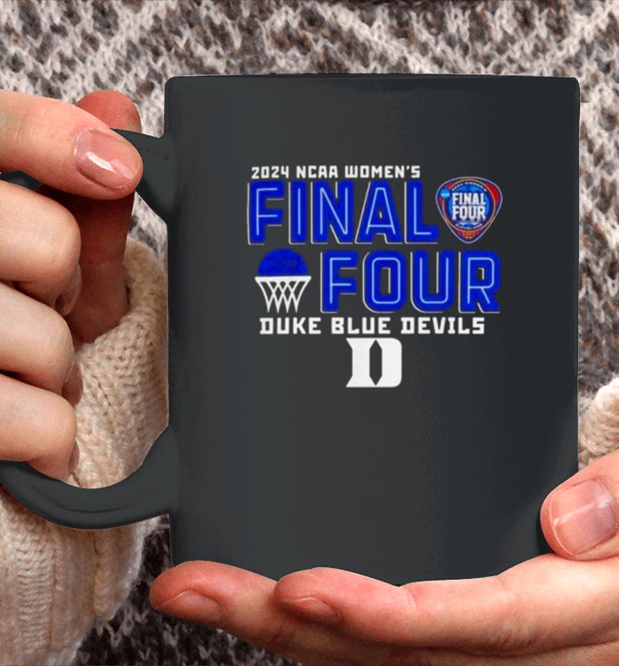 Duke Blue Devils 2024 Ncaa Women’s Basketball Final Four Logo Coffee Mug